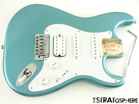 Fender Squier Affinity Series Stratocast Junior HSS Strat LOADED BODY Ice Blue