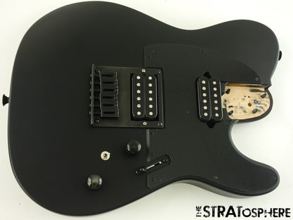 Charvel Pro Mod So-Cal 2 SC2 24 HT 2H LOADED BODY, Hardtail Fishman Satin BLK