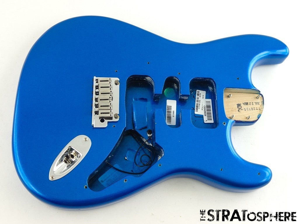 Fender American Ultra II Stratocaster Strat BODY & HARDWARE Noble Blue $10 OFF.