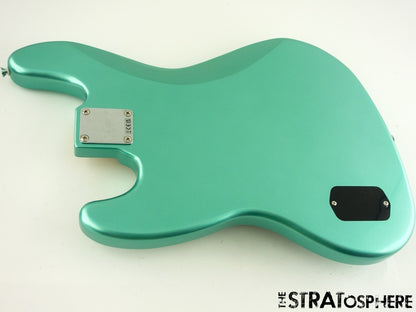Fender Squier Affinity Active Jazz BASS, LOADED BODY Preamp Mystic Surf Green
