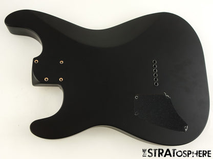 USA Fender JIM ROOT Stratocaster Mahogany HH Strat BODY Flat Black