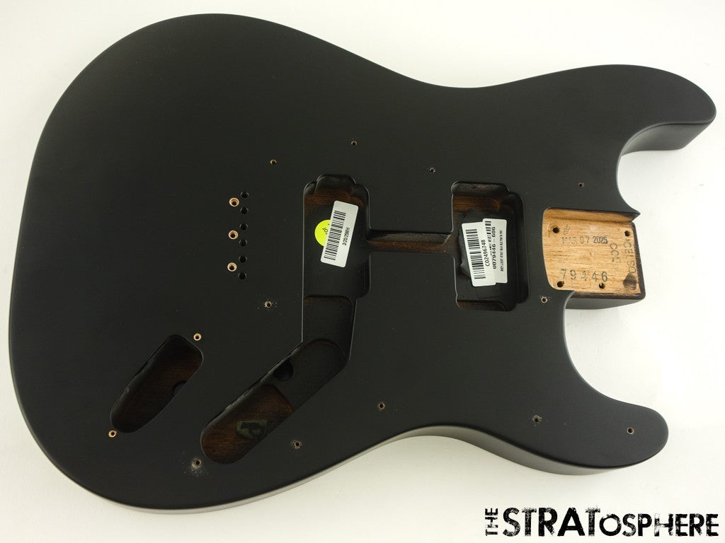 USA Fender JIM ROOT Stratocaster Mahogany HH Strat BODY Flat Black