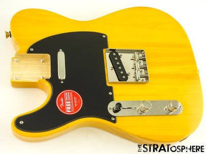 LOADED LEFTY Fender Squier 50s Telecaster Tele, BODY Guitar Butterscotch BLD