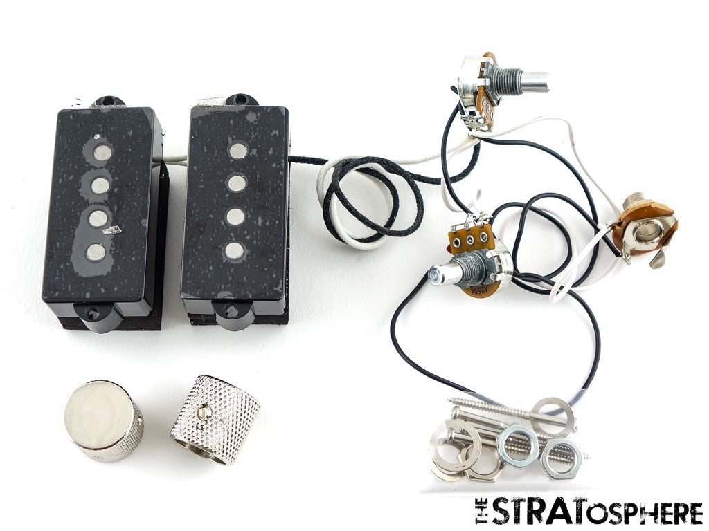 Fender Squier Classic Vibe 70s P Bass PICKUPS POTS KNOBS+ Jack Precision