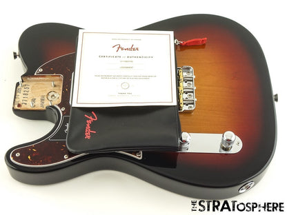 LEFTY Fender American Professional II Telecaster LOADED BODY, Tele 3TS Sunburst