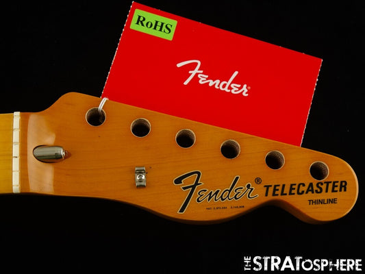 Fender AV II American Vintage 1972 Tele 72 Thinline NECK, Telecaster MN Maple.