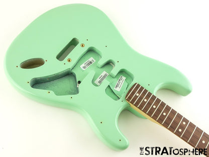 Fender American Jeff Beck Stratocaster Strat BODY & NECK Guitar Surf Green
