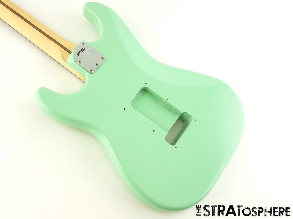 Fender American Jeff Beck Stratocaster Strat BODY & NECK Guitar Surf Green