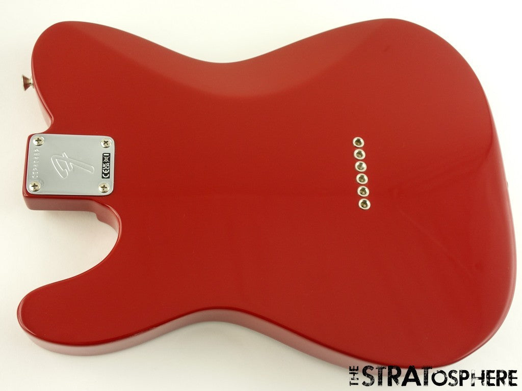 Fender Chris Shiflett Cleaver Deluxe Tele BODY HARDWARE Nitro Dakota Red $50 OFF
