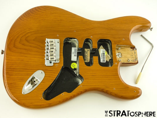 Fender American Professional II Stratocaster BODY w/ HARDWARE Strat Roasted Pine