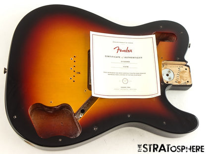 Fender AV II American Vintage 1975 Telecaster Deluxe BODY, 75 Tele 3TS Burst