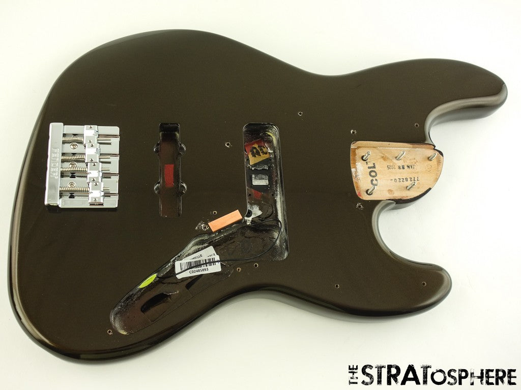 Fender American Ultra II Jazz Bass BODY & HARDWARE USA Guitar Texas Tea