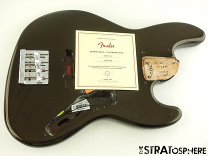Fender American Ultra II Jazz Bass BODY & HARDWARE USA Guitar Texas Tea