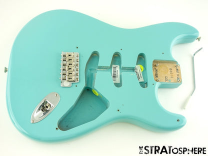 USA Fender ERIC JOHNSON Strat BODY + HARDWARE American Tropical Turquoise