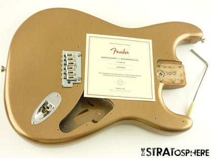 Fender American Professional II Strat BODY & HARDWARE Ltd Firemist Gold