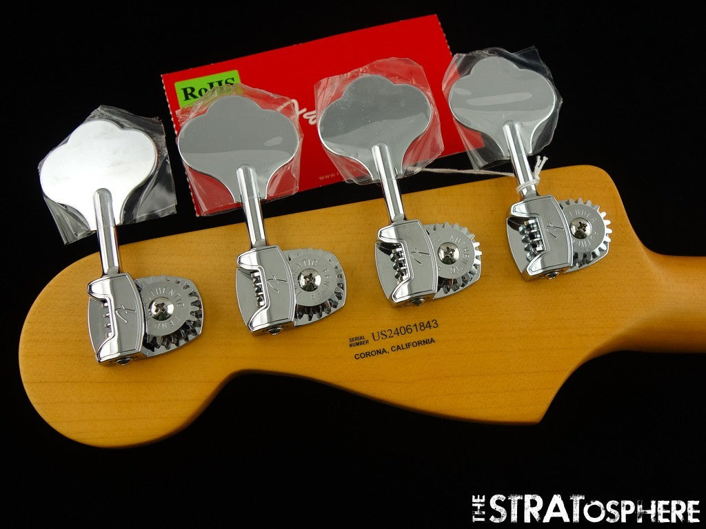 Fender American Ultra II Meteora Bass NECK & TUNERS ''D'' USA Ebony
