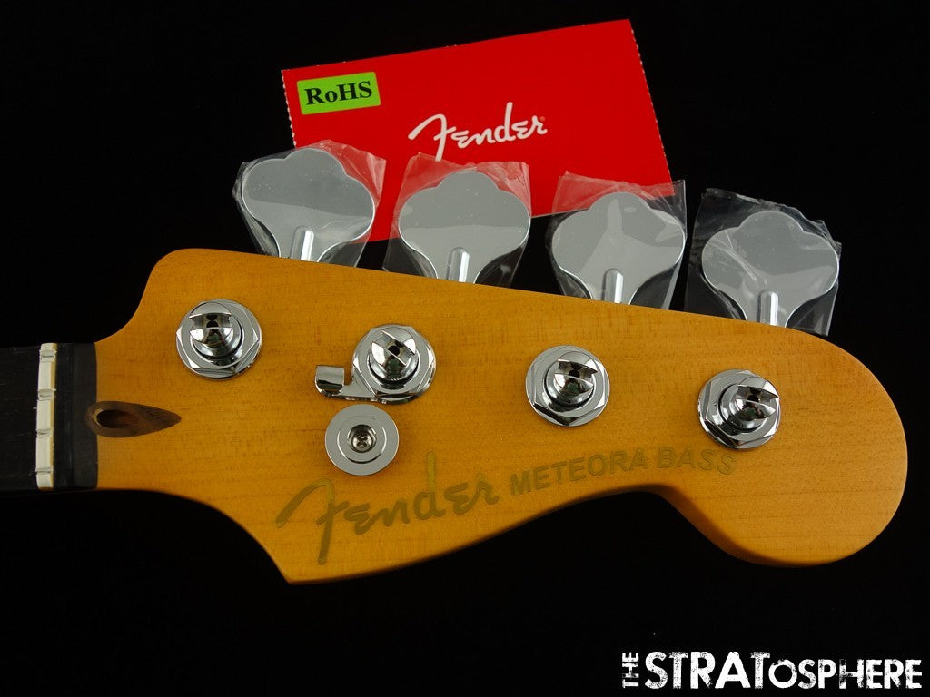 Fender American Ultra II Meteora Bass NECK & TUNERS ''D'' USA Ebony
