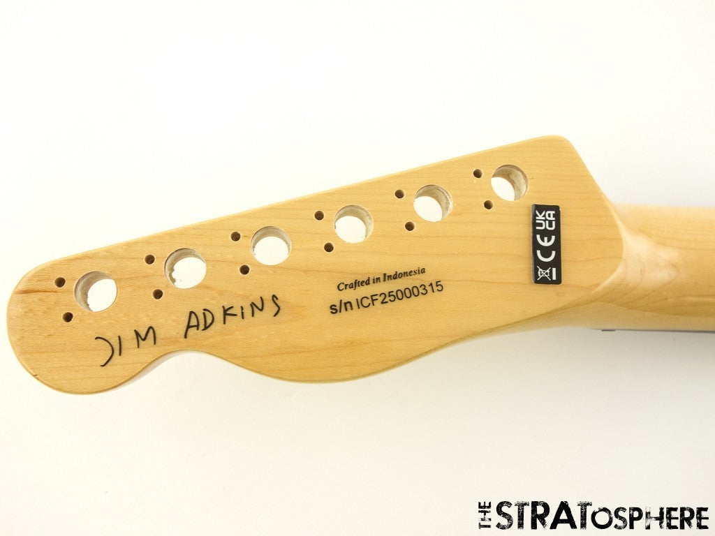 Fender JA-90 Jim Adkins Thinline Tele BODY + NECK, Telecaster Natural Ash