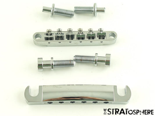 EVH SA-126 Standard T.O.M. Bridge & Adjustable Bridge & Stopbar Parts Chrome