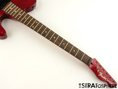 Fender JA-90 Jim Adkins Thinline Tele BODY + NECK, Telecaster Crimson Red Ash!
