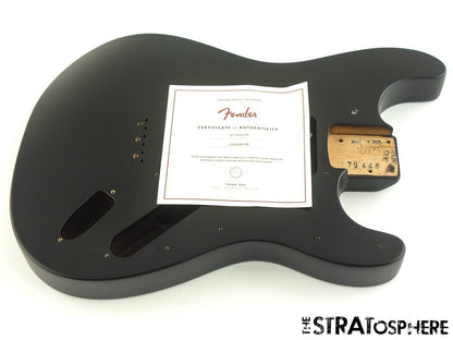 USA Fender JIM ROOT Stratocaster Mahogany HH Strat BODY Flat Black