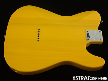 Fender LEFTY Squier Affinity Telecaster Tele BODY + HARDWARE, Guitar BS Blonde