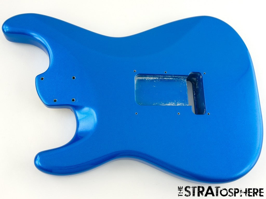 Fender American Ultra II Stratocaster Strat BODY, USA Guitar Alder Noble Blue!