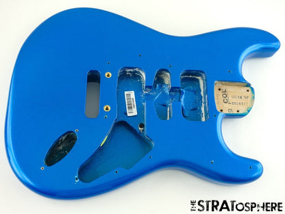 Fender American Ultra II Stratocaster Strat BODY, USA Guitar Alder Noble Blue!