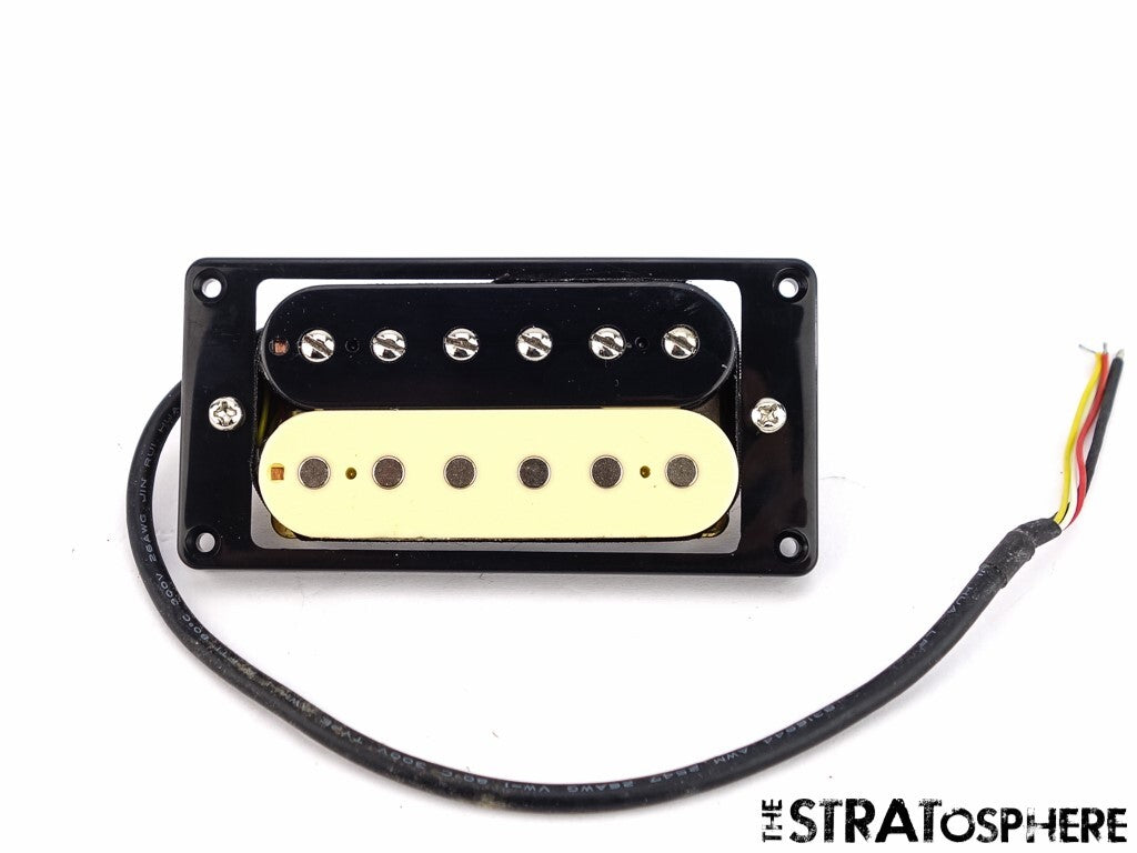 * NEW Alnico 5 Humbucker PICKUP Guitar Parts 4 Wire Zebra Neck Position