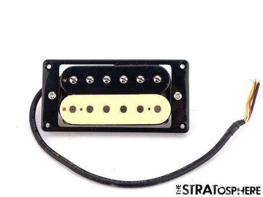 * NEW Alnico 5 Humbucker PICKUP Guitar Parts 4 Wire Zebra Neck Position
