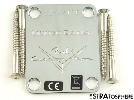 USA Fender Custom Shop W25 Custom Deluxe Tele Telecaster, NECK PLATE Serial #