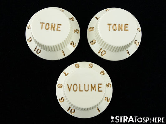 Fender Richie Kotzen Stratocaster Strat GUITAR KNOBS Control Volume Tone
