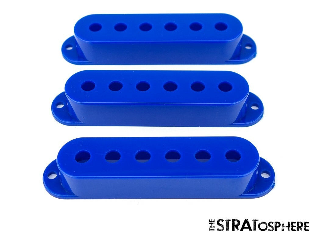 *NEW PICKUP COVERS for Fender Standard Stratocaster Strat Guitar Parts Blue