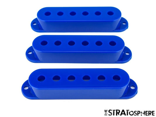 *NEW PICKUP COVERS for Fender Standard Stratocaster Strat Guitar Parts Blue
