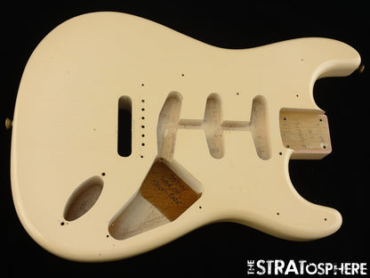 Fender USA Custom Shop 59 Relic Strat BODY Super Faded Aged Shell Pink