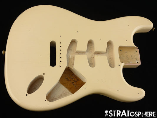 Fender USA Custom Shop 59 Relic Strat BODY Super Faded Aged Shell Pink