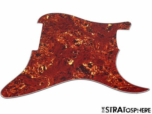 *NEW Brown Tortoise *UNROUTED* Stratocaster PICKGUARD for Fender Strat 3 Ply