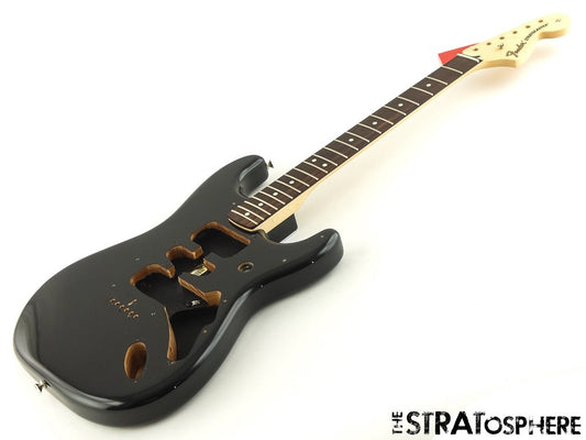 Fender Tom Delonge Stratocaster Strat BODY & NECK Black $50 OFF