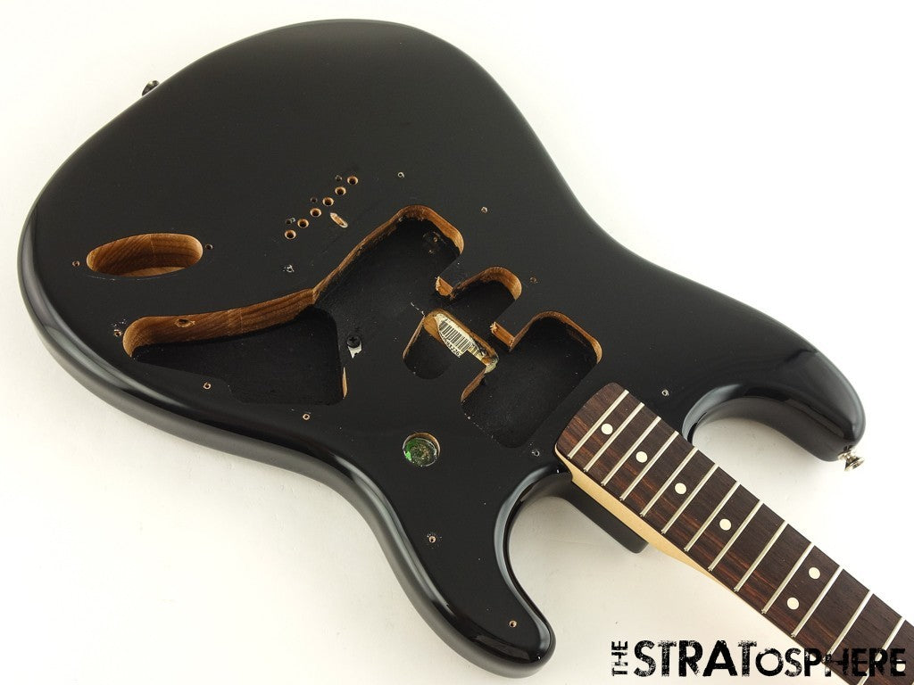 Fender Tom Delonge Stratocaster Strat BODY & NECK Black $50 OFF