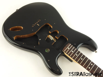 Fender Tom Delonge Stratocaster Strat BODY & NECK Black $50 OFF