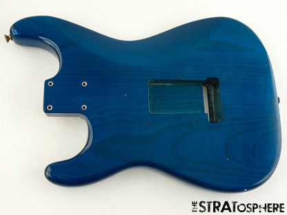 Fender USA Custom Shop 59 Relic Strat BODY Sapphire Blue Transparent