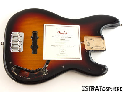 Fender American Performer Precision P Bass BODY & HARDWARE USA 3TS Sunburst