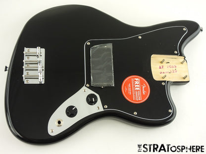 LOADED Fender Squier Affinity Jaguar BASS H BODY, Parts Black