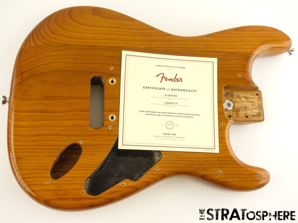 Fender American Professional II Stratocaster BODY, Strat Pine Roasted Pine