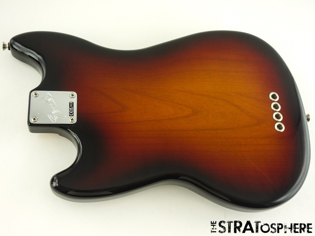 Fender American Professional Classic Mustang Bass LOADED BODY J Bass Sunburst