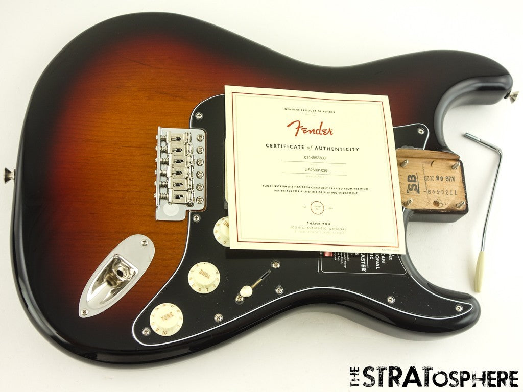 Fender American Professional Classic Strat HSS LOADED BODY USA 3TS