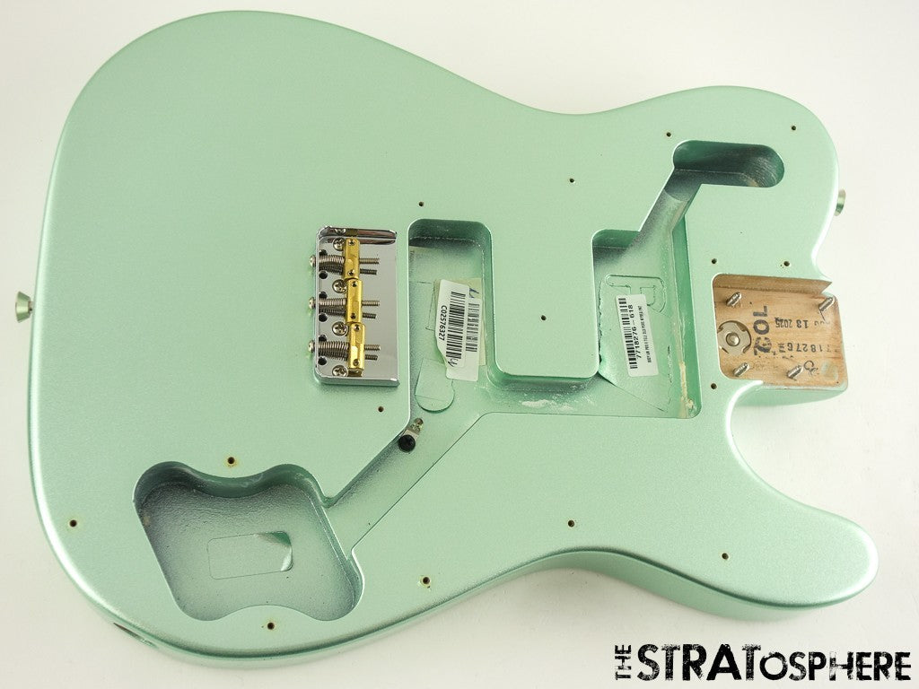 Fender American Professional II Tele Deluxe BODY + HARDWARE Mystic Surf Green
