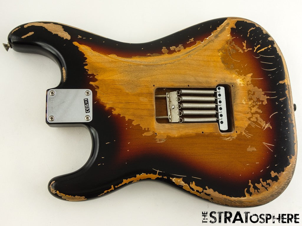 Fender Mike McCready Road Worn Stratocaster Strat BODY + HARDWARE Sunburst