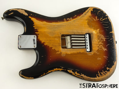 Fender Mike McCready Road Worn Stratocaster Strat BODY + HARDWARE Sunburst