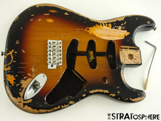 Fender Mike McCready Road Worn Stratocaster Strat BODY + HARDWARE Sunburst